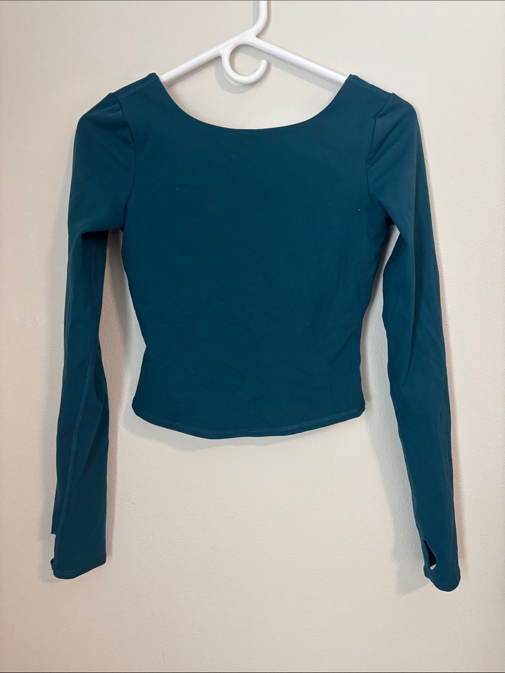 Garage Women Long Sleeve Crop Top Shirt